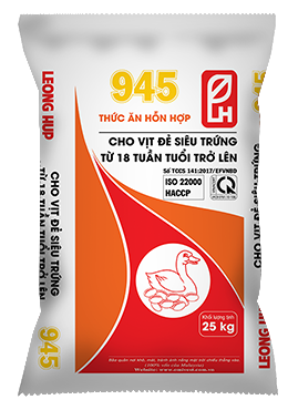 945 Thức ăn HH cho Vịt đẻ siêu trứng 19%
