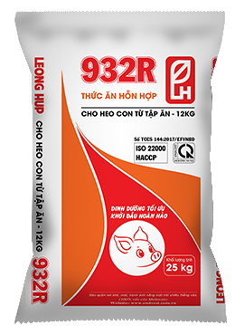 932R Thức ăn HH heo con tập ăn 12kg - 19%