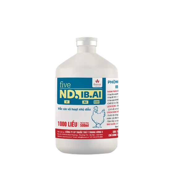 ND IB AI 0.25 Vắc xin ngừa bệnh Newcastle và cúm gia cầm H9N2