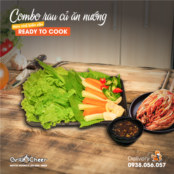 Combo Rau Củ Ăn Nướng