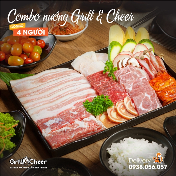 Combo Nướng Grill & Cheer