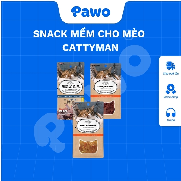 Snack mềm cho mèo CattyMan - PAWO