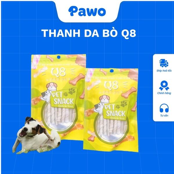 Snack gặm thanh da bò dành cho chó - PAWO