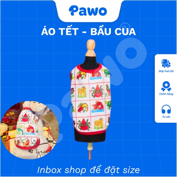 Áo Tết Nhiều Mẫu Dành Cho Thú Cưng PAWO