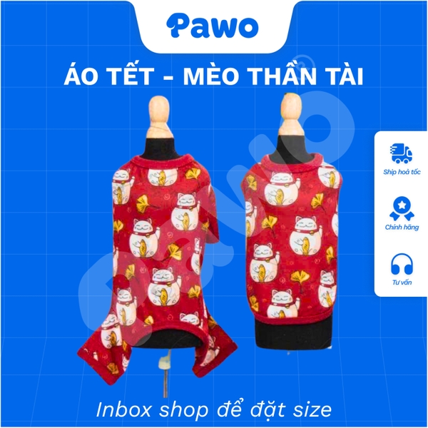 Áo Tết Nhiều Mẫu Dành Cho Thú Cưng PAWO
