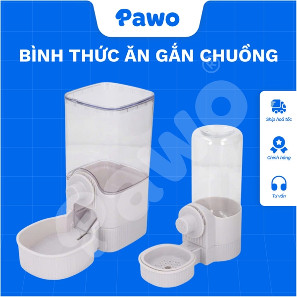 Bình thức ăn gắn chuồng