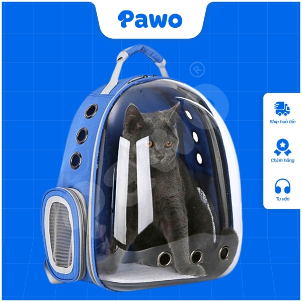 Balo Vận Chuyển Trong Suốt Cho Chó Mèo PAWO