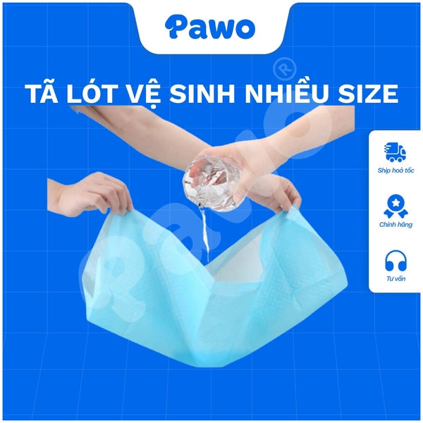 Tã lót vệ sinh cho thú cưng nhiều size PAWO