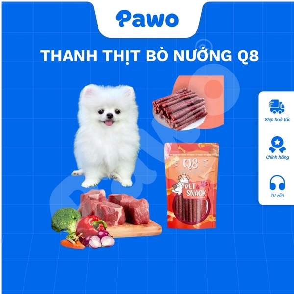 Thanh thịt bò nướng Q8 - PAWO
