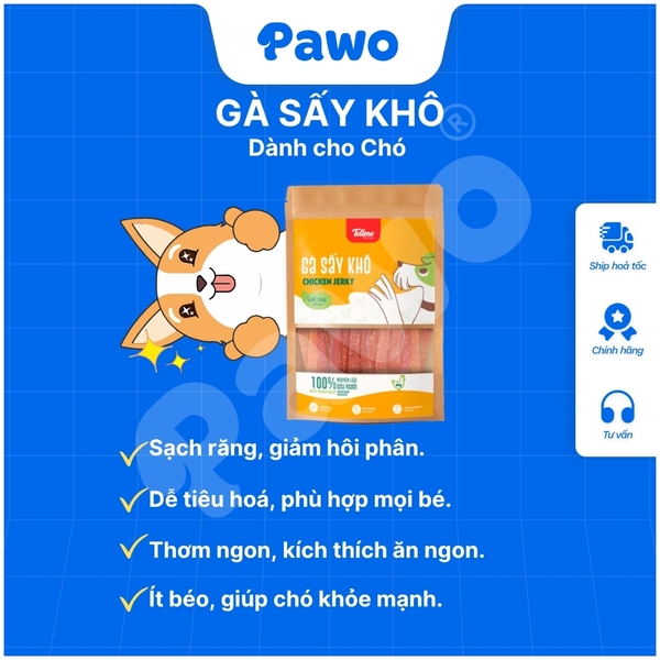 SNACK TELLME- Sạch răng, dễ tiêu hoá Dành cho Chó | PAWO
