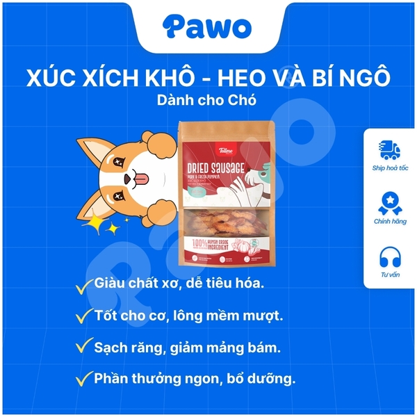 SNACK TELLME- Sạch răng, dễ tiêu hoá Dành cho Chó | PAWO