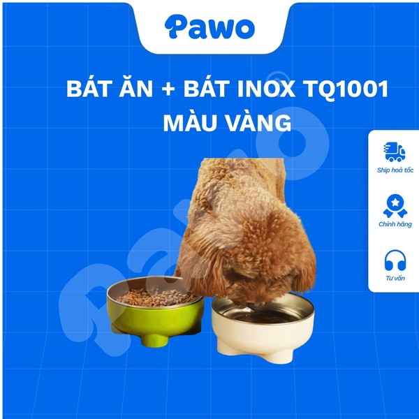 Bát ăn +bát inox TQ1001 - PAWO