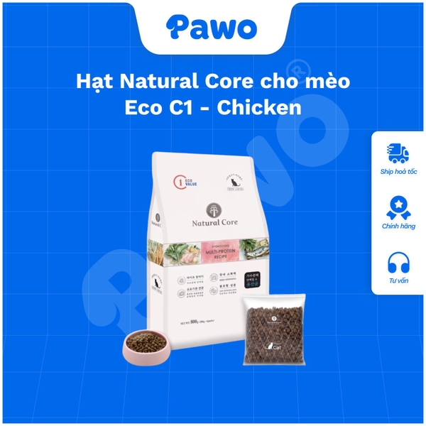 Hạt Natural Core cho mèo mọi lứa tuổi | PAWO