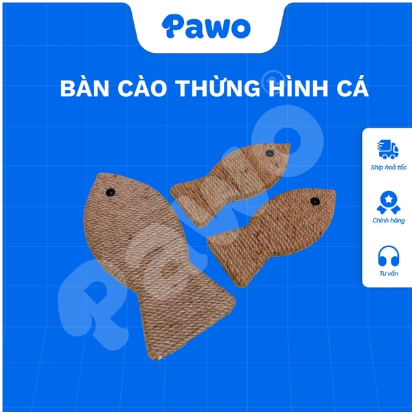 Bàn cào móng thừng hình cá - PAWO