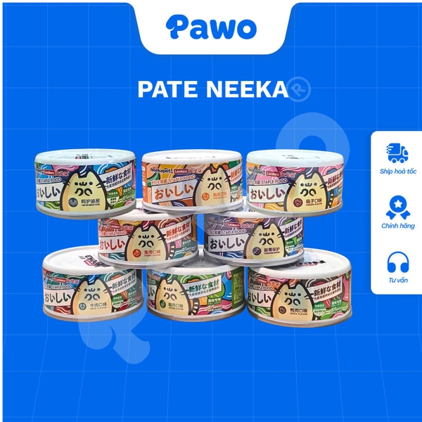 Pate Neeka Mousse Special Lon 85g Cao Cấp | PAWO