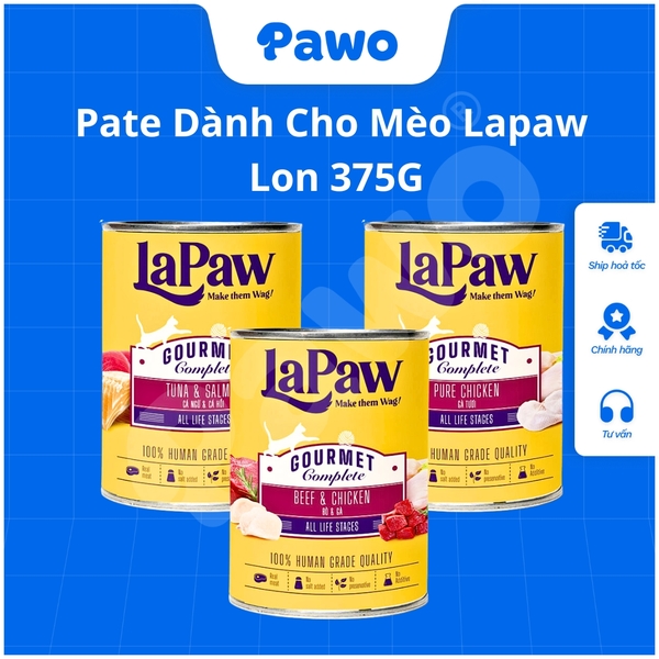 Pate Lapaw 375g cho mèo