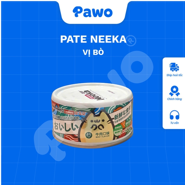 Pate Neeka Mousse Special Lon 85g Cao Cấp | PAWO
