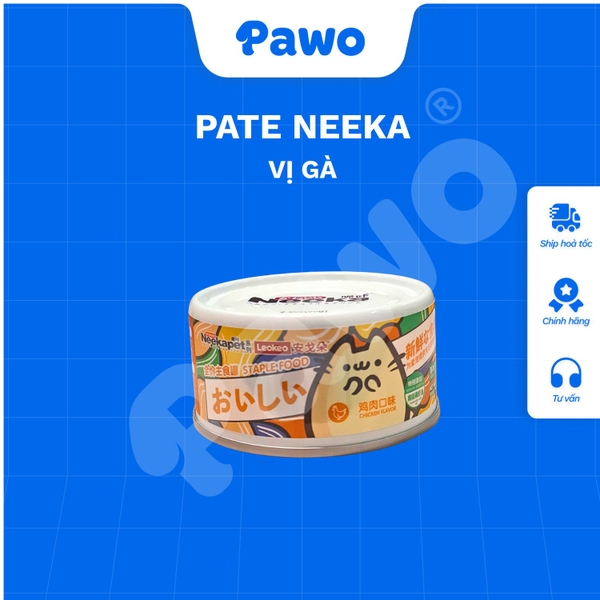 Pate Neeka Mousse Special Lon 85g Cao Cấp | PAWO