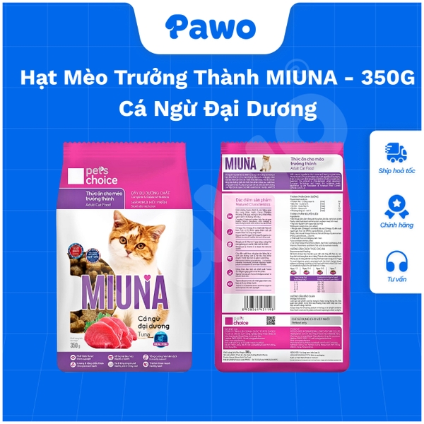Hạt Miuna Adult Cá Ngừ