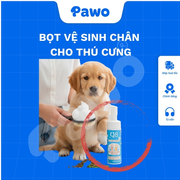 Bọt Vệ Sinh Chân Thú Cưng PAWO