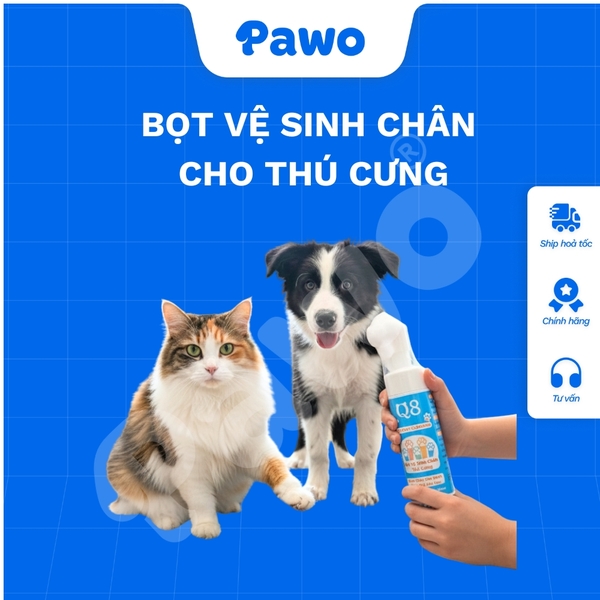 Bọt Vệ Sinh Chân Thú Cưng PAWO