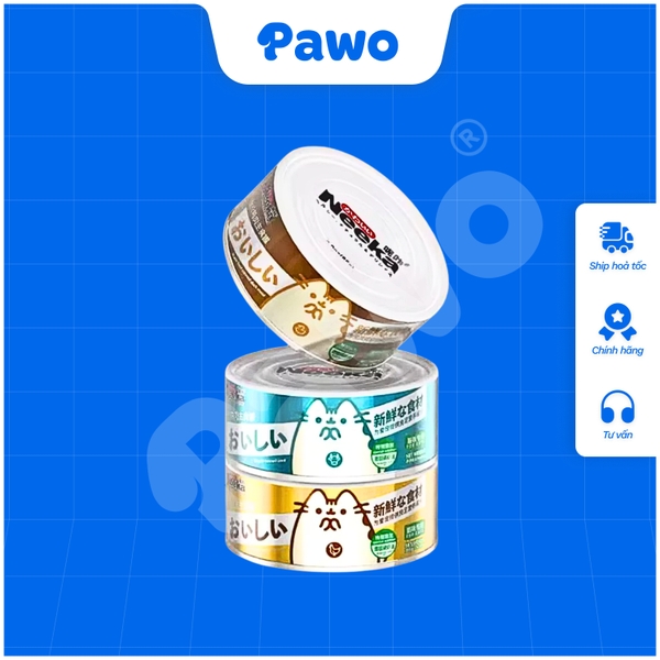 Pate Neeka Mousse Special Lon 85g Cao Cấp | PAWO