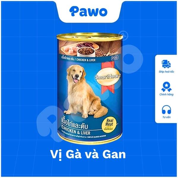 Pate cho chó Smartheart 400g PAWO
