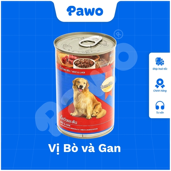 Pate cho chó Smartheart 400g PAWO