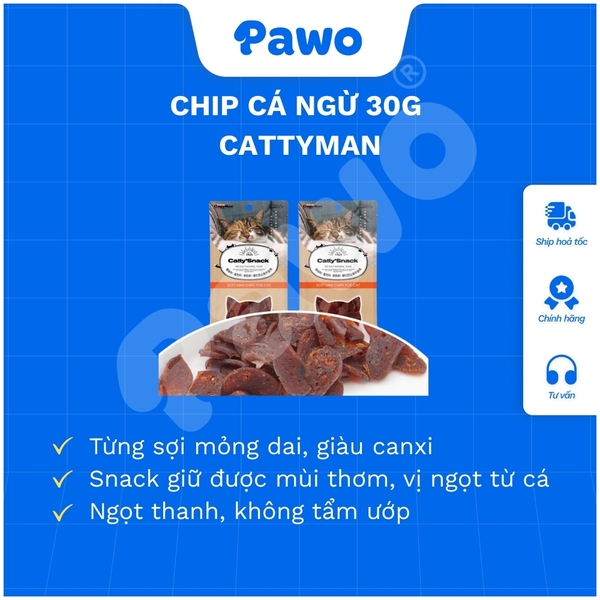 Snack mềm cho mèo CattyMan - PAWO