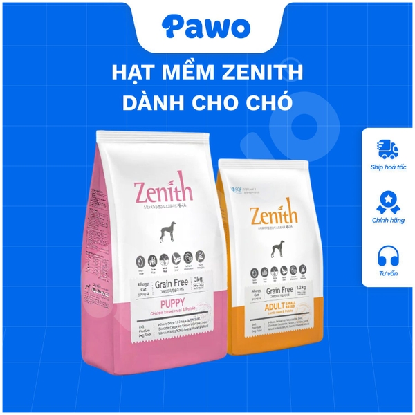 Hạt mềm Zenith dành cho chó | PAWO