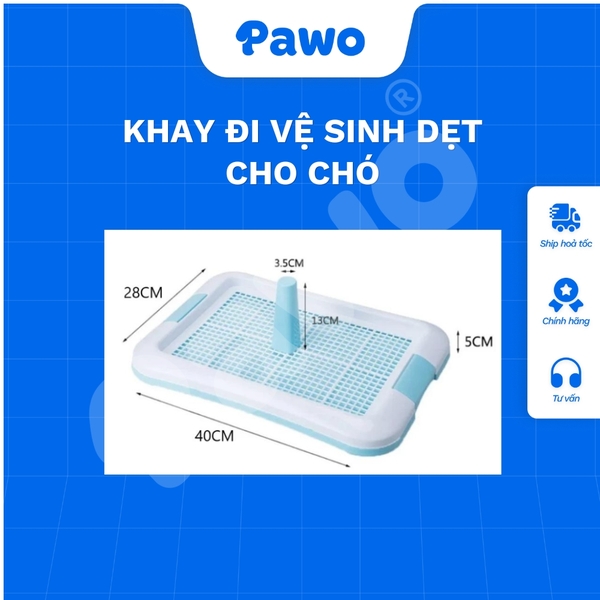 PK - Khay vệ sinh dẹt cho chó - PAWO