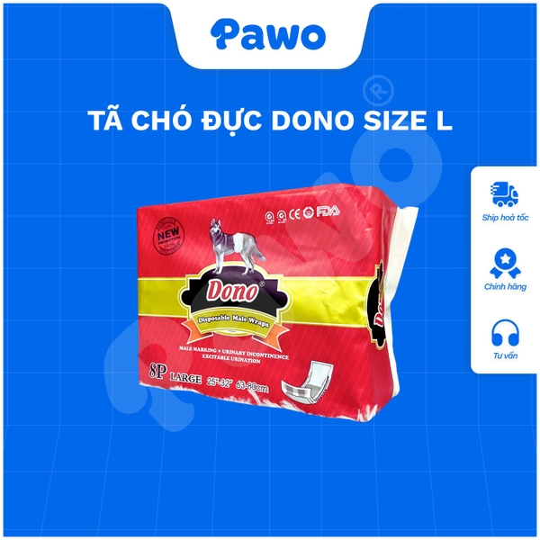Tã chó đực Dono nhiều size | PAWO