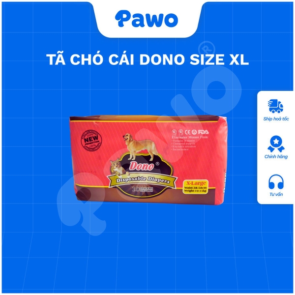 Tã Dono chó cái nhiều size | PAWO
