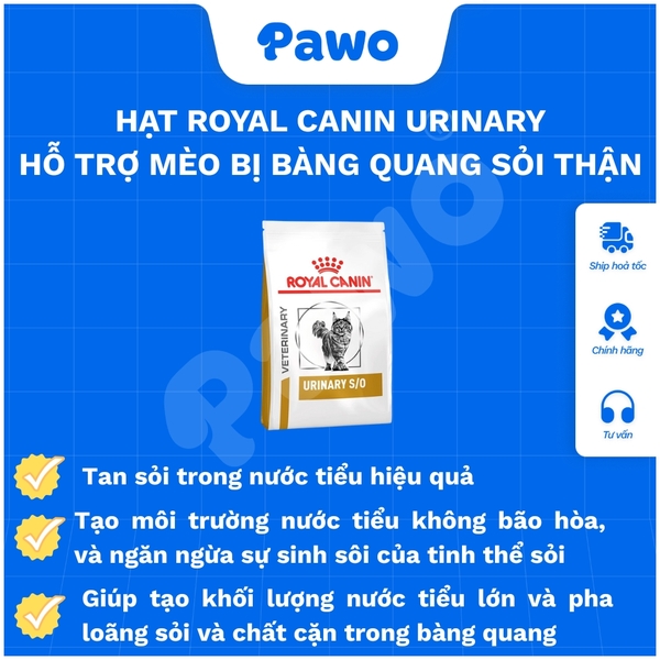 HẠT ROYAL CANIN SKIN COAT, URINARY - PAWO
