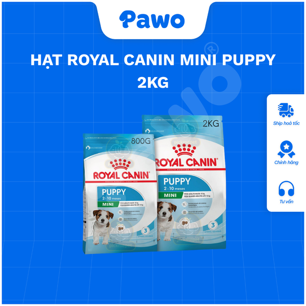 Hạt Royal Canin Mini PUPPY & ADULT - PAWO