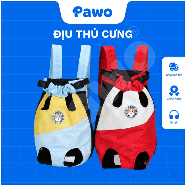 Địu thú cưng cao cấp, thoáng khí | PAWO
