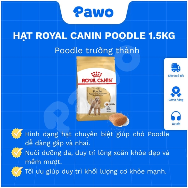 Hạt Royal Canin Dành Cho Poodle PAWO