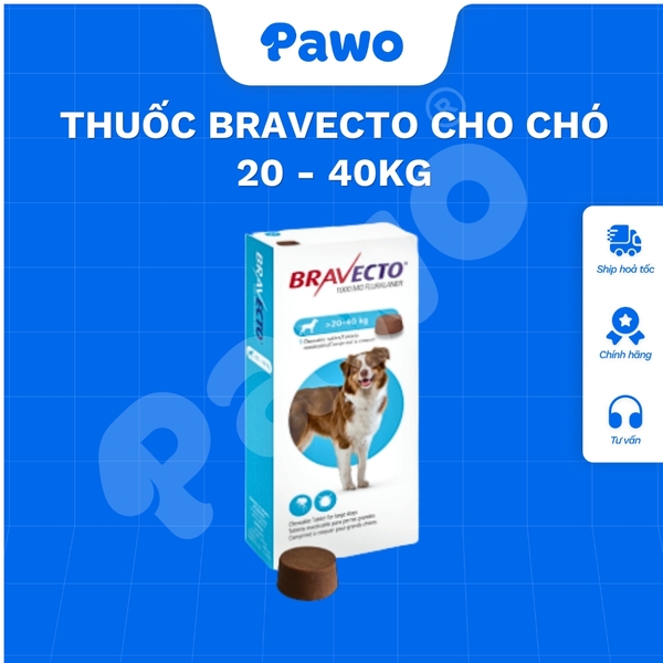 Thuốc Bravecto cho chó - PAWO