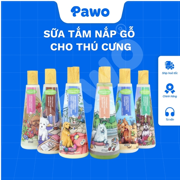 Sữa tắm nắp gỗ cho thú cưng - PAWO