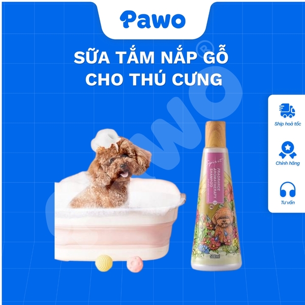 Sữa tắm nắp gỗ cho thú cưng - PAWO