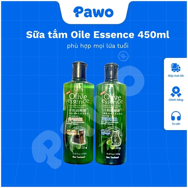 SPVS - Sữa tắm OLIVE ESSENCE chai 450ml PAWO