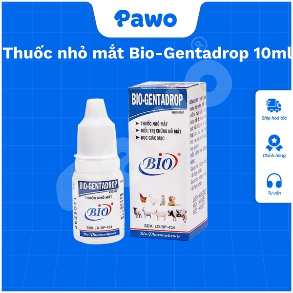 Thuốc - Nhỏ mắt Bio-Gentadrop