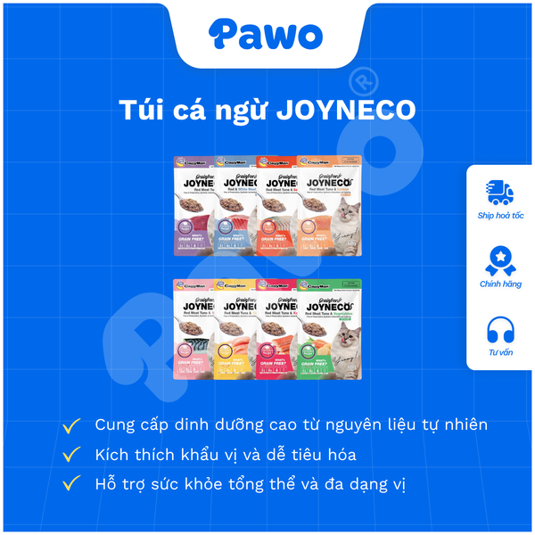Pate cá ngừ JOYNECO cho mèo túi 60g