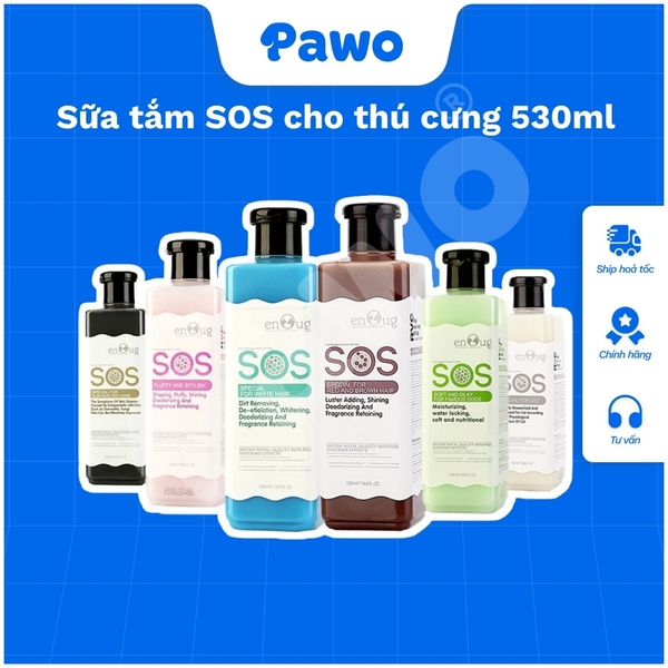 SPVS - Sữa tắm SOS cho thú cưng chai 530ml | PAWO
