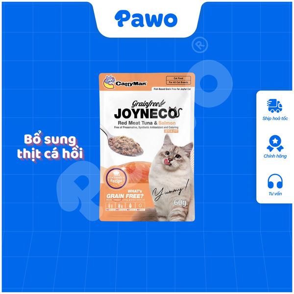 Pate cá ngừ JOYNECO cho mèo túi 60g