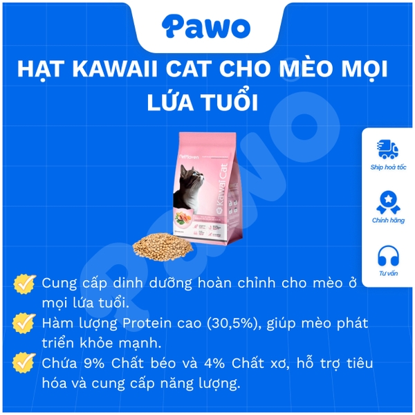 Hạt Kawaii Cat cho mèo mọi lứa tuổi
