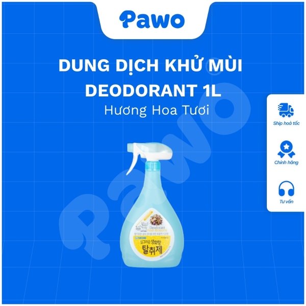 Dung dịch khử mùi Deodorant 1L dành cho chó mèo - PAWO