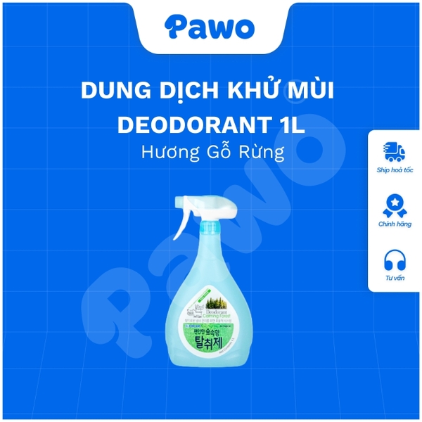 Dung dịch khử mùi Deodorant 1L dành cho chó mèo - PAWO