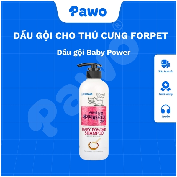 Sữa tắm Forcans dành cho chó mèo 550ml - Pawo