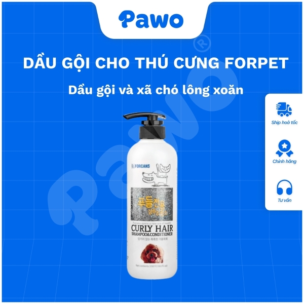 Sữa tắm Forcans dành cho chó mèo 550ml - Pawo